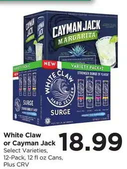 Food 4 Less White Claw or Cayman Jack offer