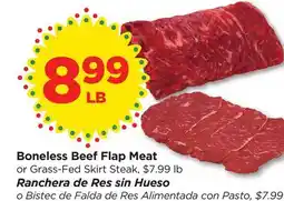 Food 4 Less Boneless Beef Flap Meat offer