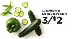 Food 4 Less Cucumbers or Green Bell Peppers offer
