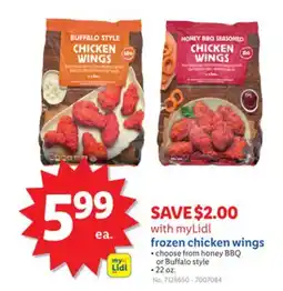 Lidl frozen chicken wings offer