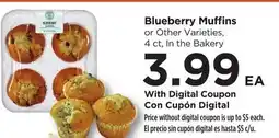 Food 4 Less Blueberry Muffins offer