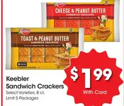 Ralphs Keebler Sandwich Crackers offer