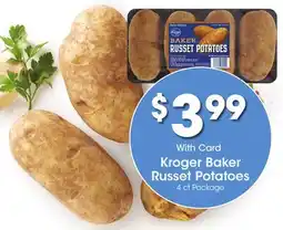 Ralphs Kroger Baker Russet Potatoes offer