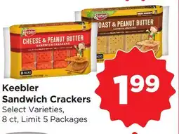 Food 4 Less Keebler Sandwich Crackers offer