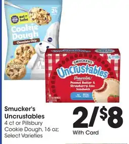 Ralphs Smucker's Uncrustables offer