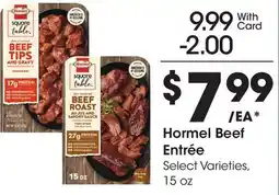 Ralphs Hormel Beef Entrée offer