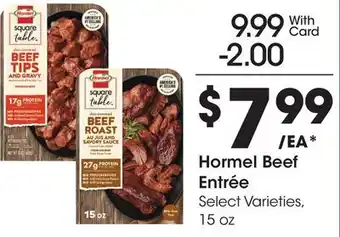 Ralphs Hormel Beef Entrée offer