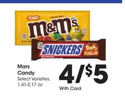 Ralphs Mars Candy offer