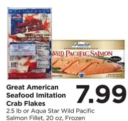 Food 4 Less Great American Seafood Imitation Crab Flakes offer