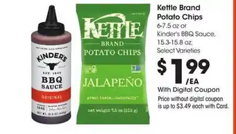 Ralphs Kettle Brand Potato Chips offer