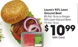 Ralphs Laura's 92% Lean Ground Beef offer