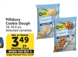 Albertsons Pillsbury Cookie Dough offer