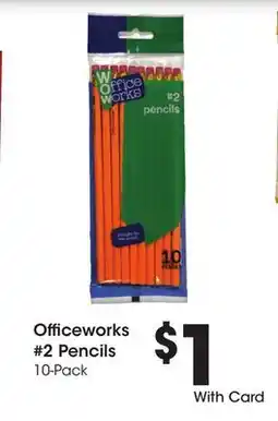 Ralphs Officeworks #2 Pencils offer