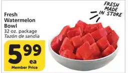 Albertsons Fresh Watermelon Bowl offer