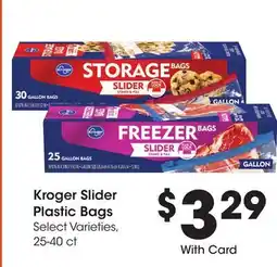 Ralphs Kroger Slider Plastic Bags offer