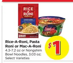 Food 4 Less Rice-A-Roni, Pasta Roni or Mac-A-Roni offer