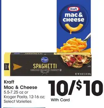 Ralphs Kraft Mac & Cheese offer