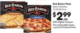 Ralphs Red Baron Pizza offer