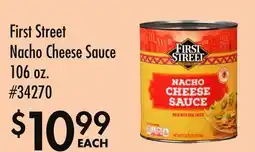 Smart & Final First Street Nacho Cheese Sauce offer