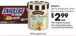 Ralphs Dreyer's offer