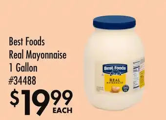 Smart & Final Best Foods Real Mayonnaise offer