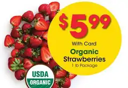Ralphs Organic Strawberries offer