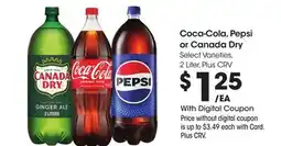 Ralphs Coca-Cola, Pepsi or Canada Dry offer