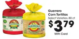 Ralphs Guerrero Corn Tortillas offer