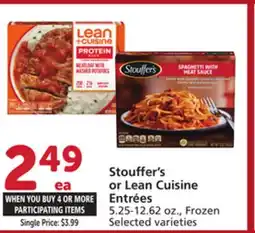 Albertsons Stouffer's or Lean Cuisine Entrées offer