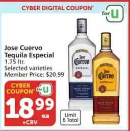 Albertsons Jose Cuervo Tequila Especial offer