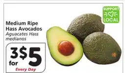 Albertsons Medium Ripe Hass Avocados offer