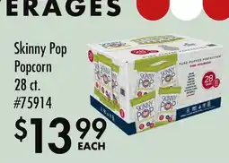 Smart & Final Skinny Pop Popcorn offer