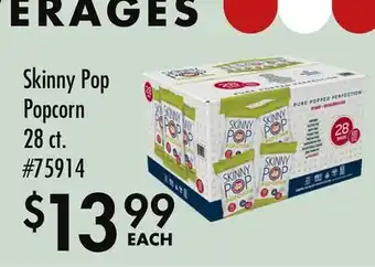 Smart & Final Skinny Pop Popcorn offer
