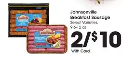 Ralphs Johnsonville Breakfast Sausage offer