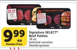 Vons Signature SELECT Beef Patties offer