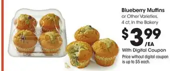 Ralphs Blueberry Muffins offer
