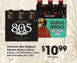 Ralphs Firestone, New Belgium, Golden Road or Kona offer