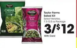 Ralphs Taylor Farms Salad Kit offer