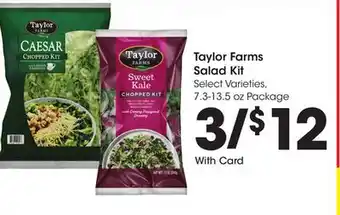 Ralphs Taylor Farms Salad Kit offer