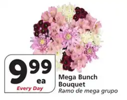Vons Mega Bunch Bouquet offer