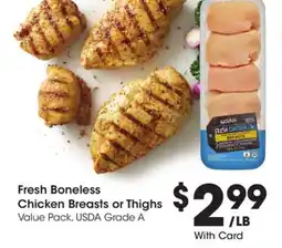 Ralphs Fresh Boneless Chicken Breasts or Thighs offer