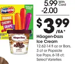 Ralphs Häagen-Dazs Ice Cream offer