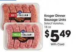 Ralphs Kroger Dinner Sausage Links offer