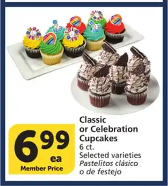 Albertsons Classic or Celebration Cupcakes offer