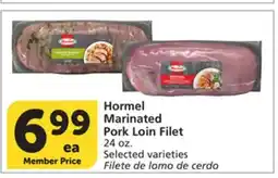 Vons Hormel Marinated Pork Loin Filet offer