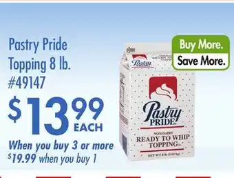 Smart & Final Pastry Pride Topping offer