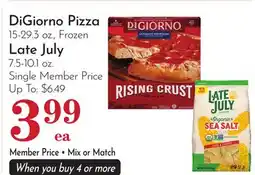 Pavilions DiGiorno Pizza 15-29.3 oz., Frozen Late July 7.5-10.1 oz offer