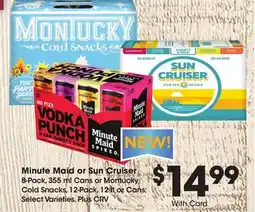 Ralphs Minute Maid or Sun Cruiser offer