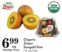 Pavilions Organic Zespri Sungold Kiwi offer