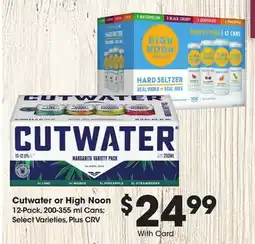 Ralphs Cutwater or High Noon offer